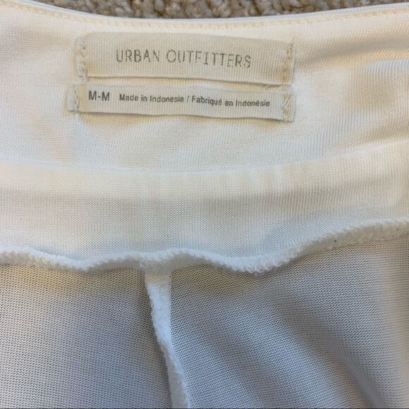 Urban Outfitters white alix tie front jumpsuit SzM - Picture 4 of 6